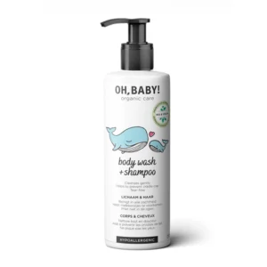 Oh Baby wash en shampoo voor baby en kinderen met milde verzorgende formule