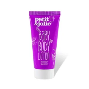 Petit&Jolie bodylotion voor baby’s met droge huid die snel intrekt en hydrateert