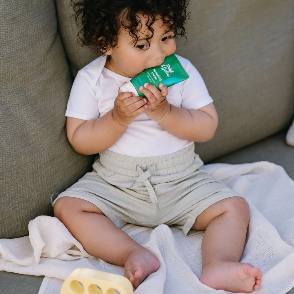 Parfumvrije Petit&Jolie luiercrème voor het beschermen en herstellen van babyhuid