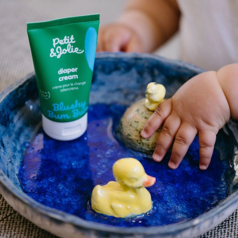 Petit&Jolie zinkzalf met wolvet en bijenwas voor verzorging van het luiergebied