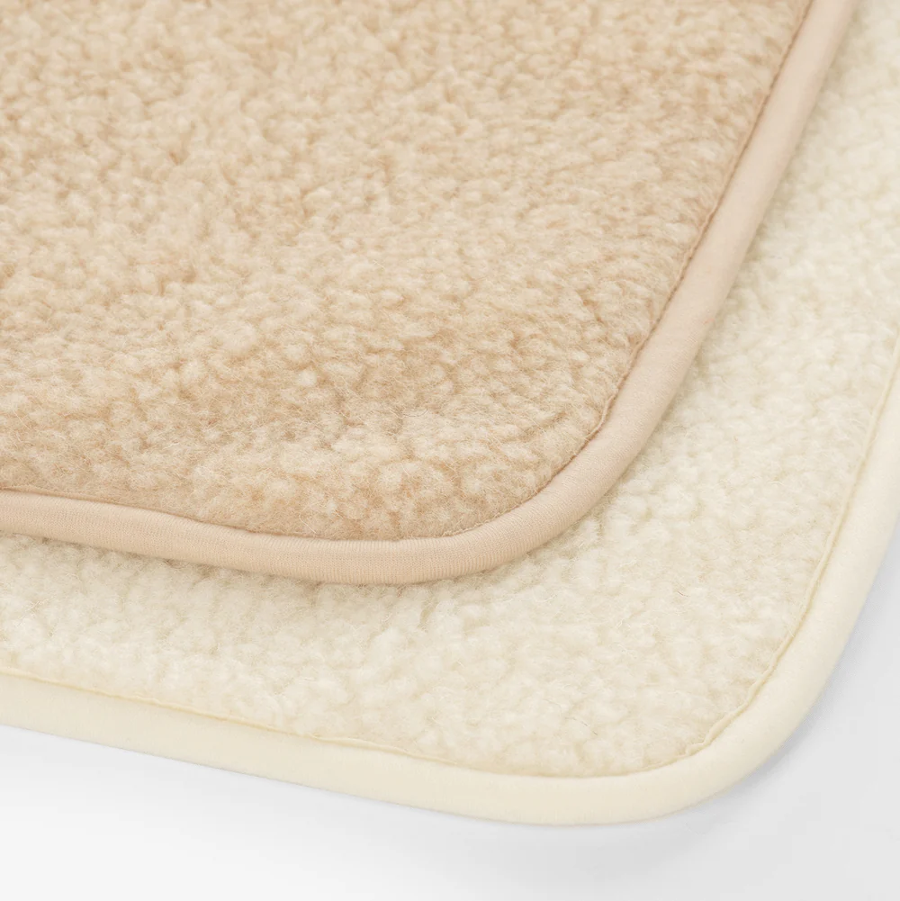 Kico Label onderlegger voor wieg / cosleeper / ledikant - beige/natural - Afbeelding 3
