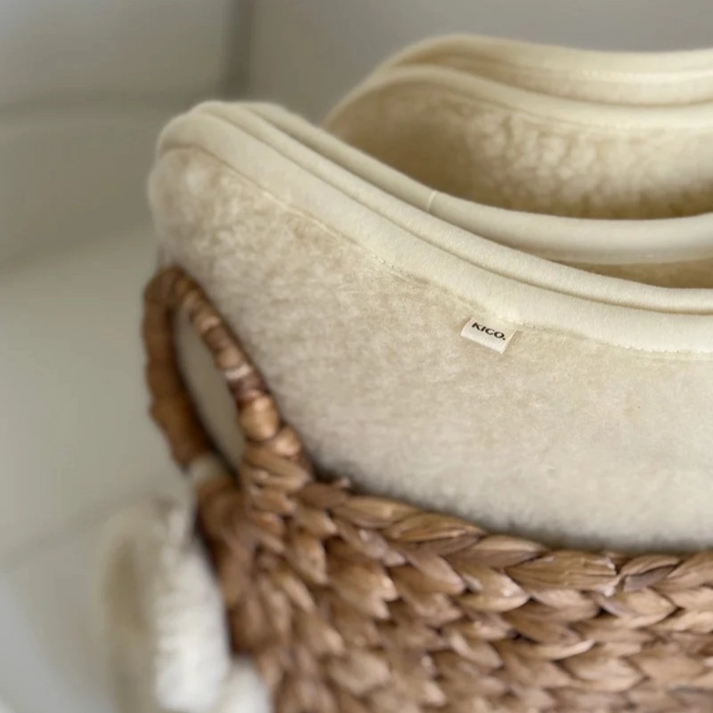 Kico Label onderlegger voor wieg / cosleeper / ledikant - beige/natural - Afbeelding 2