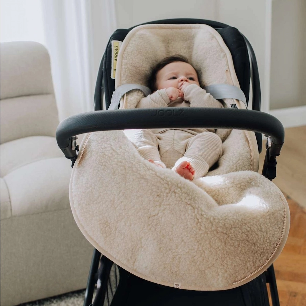 Kico Label Baby voetenzak voor autostoel of Maxi-Cosi - Merinowol - Afbeelding 2