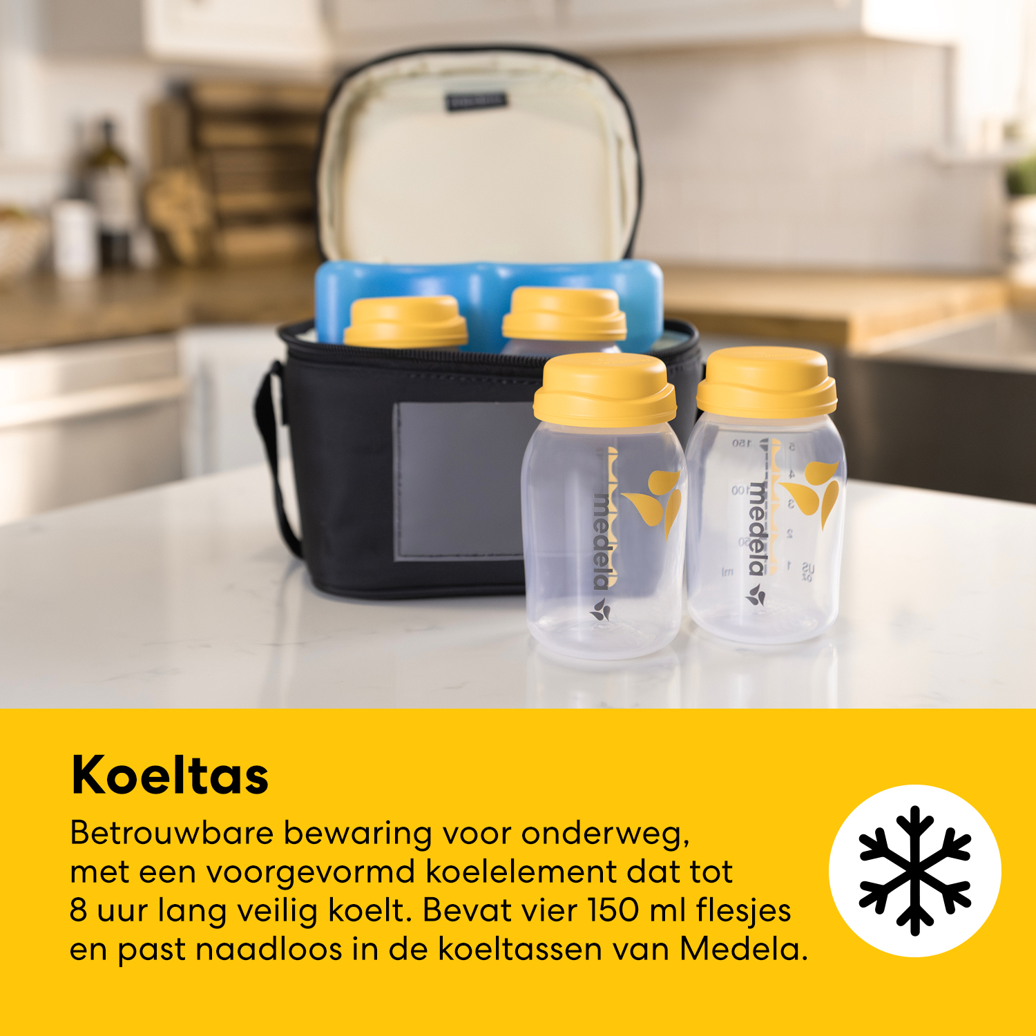 Medela koeltas sfeerbeeld en info