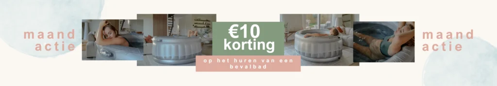 Huur een bevalbad met 10 euro korting bij Oerbron