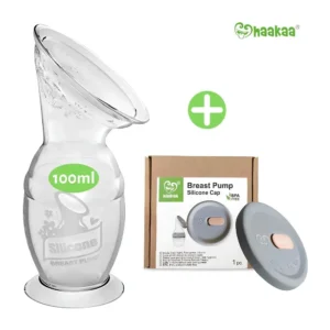 Haakaa siliconen borstpomp 100 ml