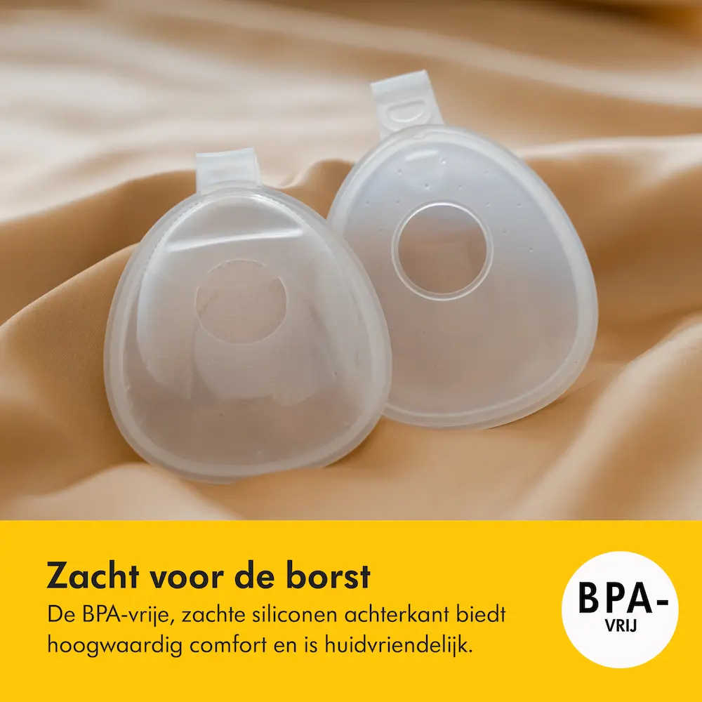 Medela moedermelk collector zacht voor de borst