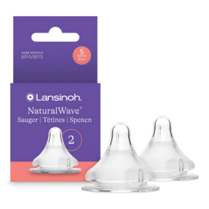 Lansinoh NaturalWave® Spenen S  +1 maanden - 2 stuks