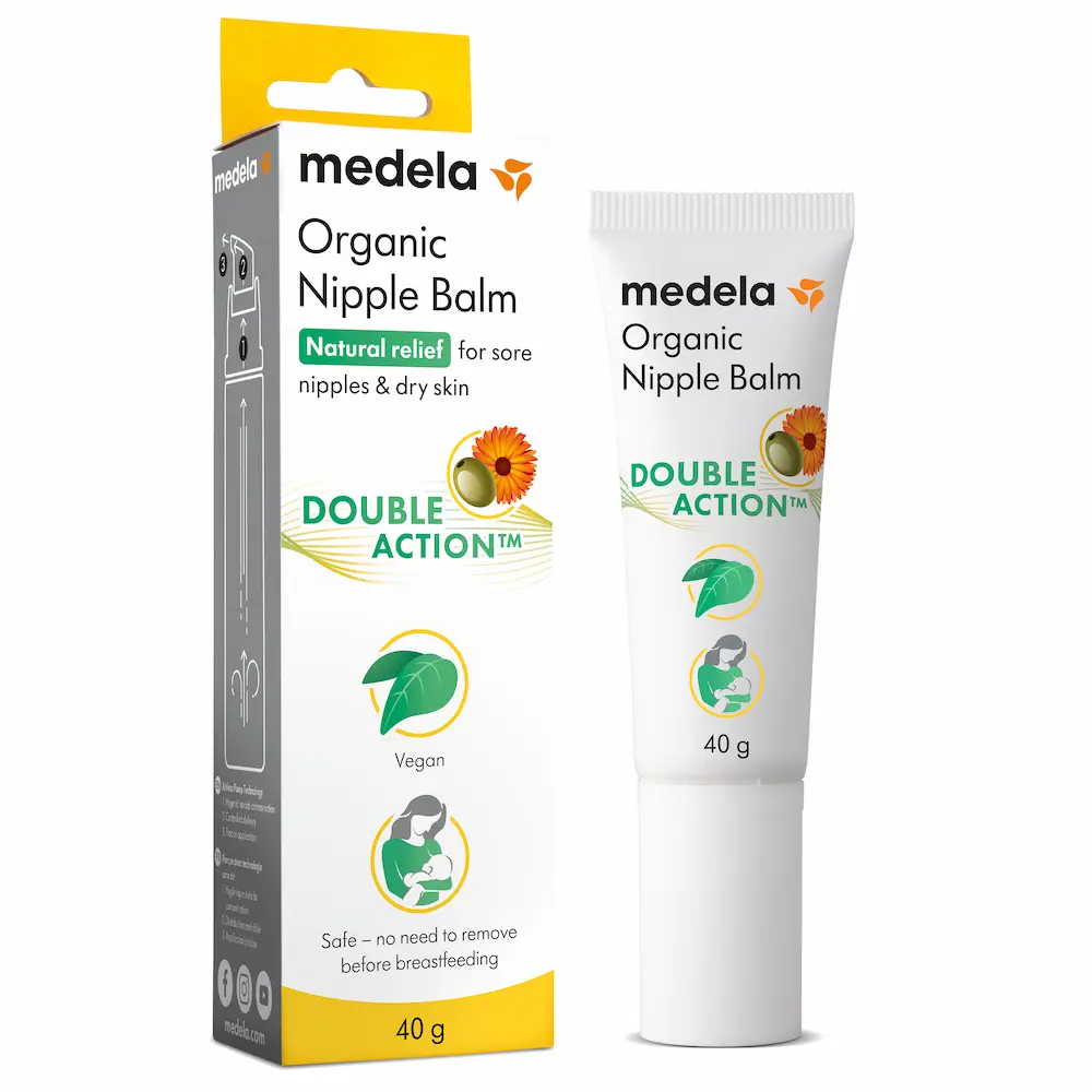 Medela biologische tepelbalsem van 40 gram in een airless pomp.
