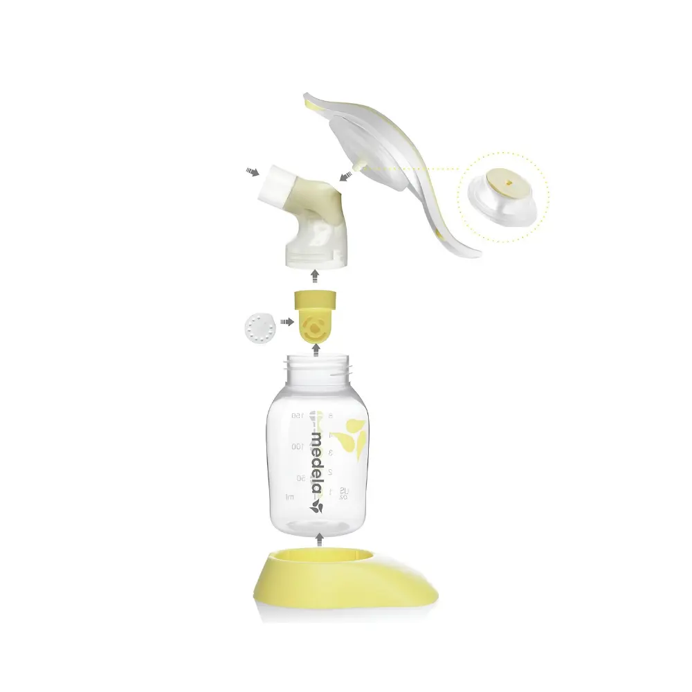 Medela O ring plaatsing in kolfapparaat