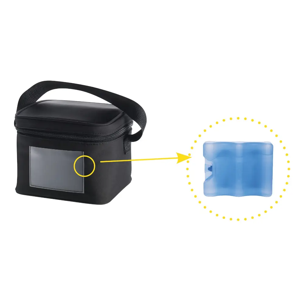 Medela® koeltasje met koelelement en 4 moedermelkflesjes - Afbeelding 2