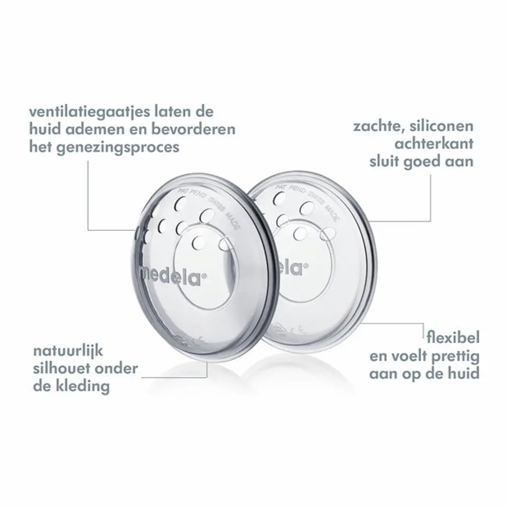 Medela tepelbeschermers 2 stuks info