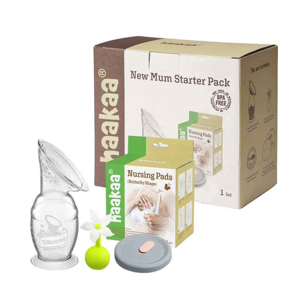 Haakaa new mum starter pakket met inhoud