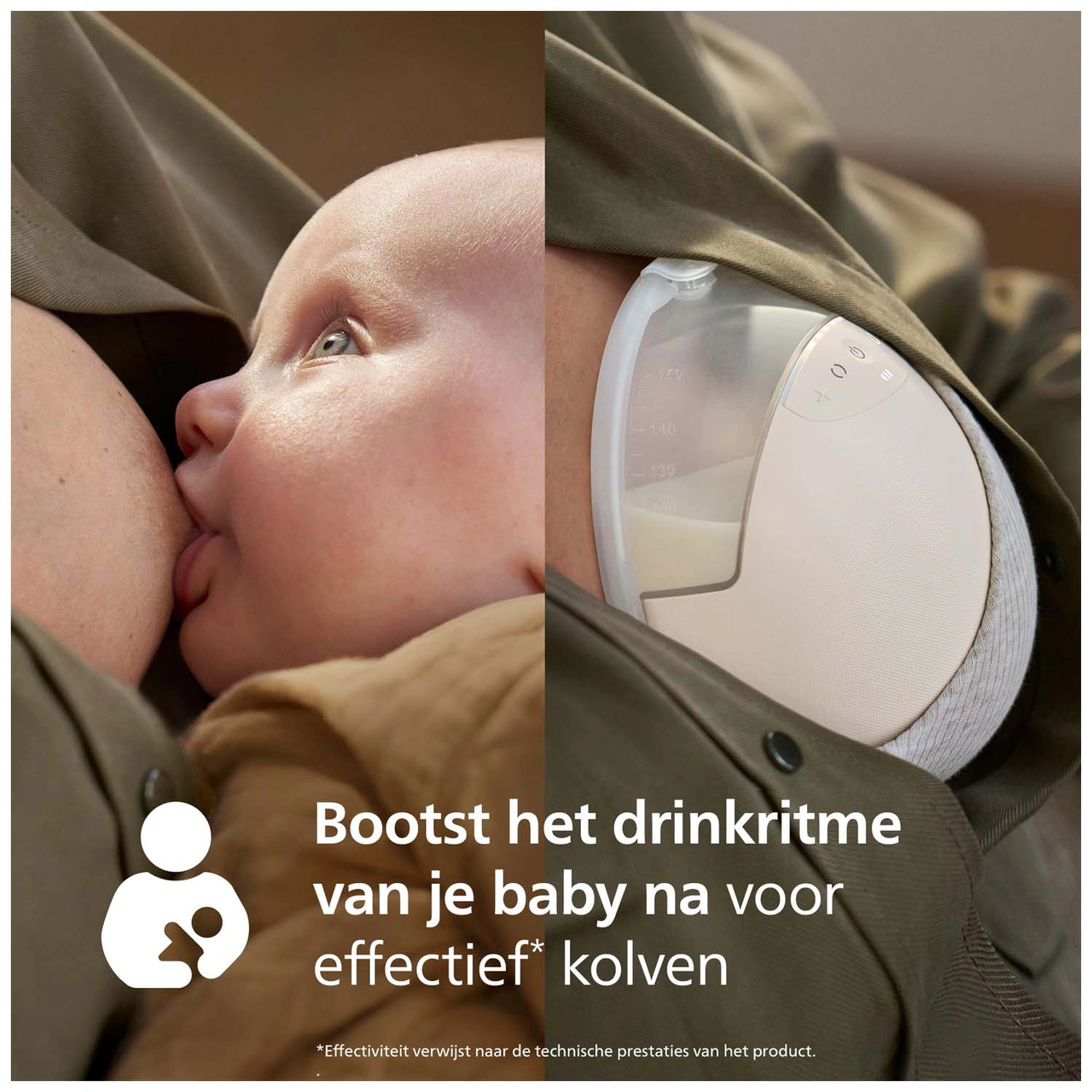 Philips Avent draadloze elektrische borstkolf natural care